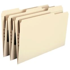 Smead Fastener File Folders, 1 Fastener, Reinforced 1/3-Cut Tab, Legal Size, Manila, 50/Box (19537) -Esseltela Shop m004897236 s7