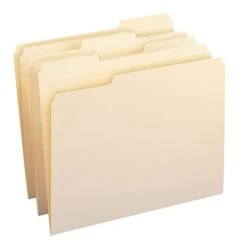 Smead 100% File Folder, Reinforced 1/3-Cut Tab, Letter Size, Manila, 100/Box (10347) -Esseltela Shop m004897670 s7