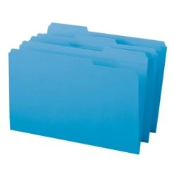Smead File Folder, Reinforced 1/3-Cut Tab, Legal Size, Blue, 100 Per Box (17034) -Esseltela Shop m004897679 s7