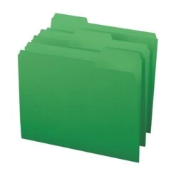 Smead File Folder, 1/3-Cut Tab, Letter Size, Green, 100/Box (12143) -Esseltela Shop m004897956 s7