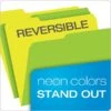 Pendaflex Glow Twisted 3-Tab File Folder, Letter Size, Multicolor, 12/Pack (40526) -Esseltela Shop m005168164 s7