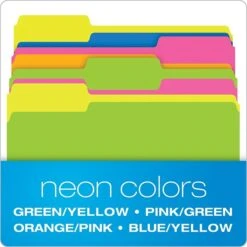 Pendaflex Glow Twisted 3-Tab File Folder, Letter Size, Multicolor, 12/Pack (40526) 10 Pendaflex Glow Twisted 3-Tab File Folder, Letter Size, Multicolor, 12/Pack (40526) -Esseltela Shop m005168166 s7