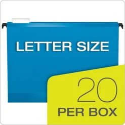 Pendaflex SureHook 5-Tab Hanging File Folders, Letter Size, Multicolor, 20/Box (6152 1/5 ASST) -Esseltela Shop m005168229 s7