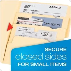 Pendaflex® Divide It Up® 4-Tab File Folder, Letter Size, Manila, 24/Pack (10770) -Esseltela Shop m005168234 s7