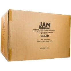 JAM Paper Poly Envelope With Hook & Loop Closure, 2" Expansion, Letter Size, Clear, 12/Pack (218V2CL) 13 JAM Paper Poly Envelope With Hook & Loop Closure, 2" Expansion, Letter Size, Clear, 12/Pack (218V2CL) -Esseltela Shop m005744889 s7