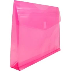 JAM Paper® Plastic Envelopes With Hook & Loop Closure, 2" Exp, Letter Booklet, 9.75" X 13", Fuchsia Pink Poly, 12/pack (218V2FU) 9 JAM Paper® Plastic Envelopes With Hook & Loop Closure, 2" Exp, Letter Booklet, 9.75" X 13", Fuchsia Pink Poly, 12/pack (218V2FU) -Esseltela Shop m005745163 s7