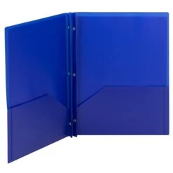 Smead Poly Two-Pocket Fastener Folders, Letter, Dark Blue, 25/Bx (87726) 9 Smead Poly Two-Pocket Fastener Folders, Letter, Dark Blue, 25/Bx (87726) -Esseltela Shop m006196733 s7