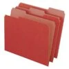 Pendaflex® Earthwise® Recycled Color File Folders, 3 Tab Positions, Letter Size, Red, 100/Box (4311) -Esseltela Shop m006377504 s7