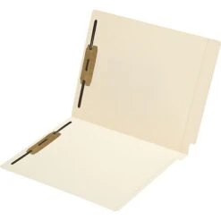 Medical Arts Press® Custom Fastener Full-Cut End-Tab File Folders; Two Fasteners, 11 Pt.
