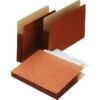 Pendaflex 100% Recycled Reinforced File Pocket, 5 1/4" Expansion, Letter Size, Redrope (E1534G) -Esseltela Shop s0040656 s7