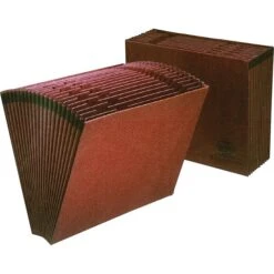 Pendaflex® Earthwise® Recycled Expanding Files; 1-31 Index, Letter, Size, Redrope, Each (ER17D)