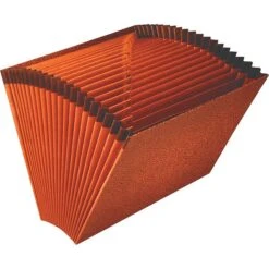 Esselte Pendaflex A-Z Index Expanding Files Reinforced Kraft, 21 Pockets, Letter Size, Brown (K17AOX)