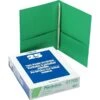 Oxford Twin Pocket Portfolio With Fasteners, Light Green, 8 1/2" X 11", 25/Bx -Esseltela Shop s0160912 s7