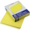 Pendaflex Two-Tone Top Tab File Folder, Yellow/Light Yellow, LETTER-size Holds 8 1/2" X 11", 100/Bx -Esseltela Shop s0183902 s7