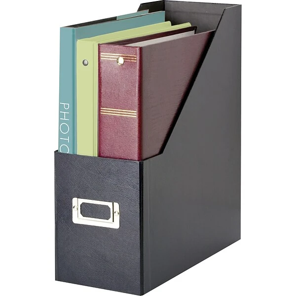 Snap-N-Store™ Magazine File, 1 Jumbo Compartment, Black, 13"H X 4 1/2"W X 11"D 3 Snap-N-Store™ Magazine File, 1 Jumbo Compartment, Black, 13"H X 4 1/2"W X 11"D