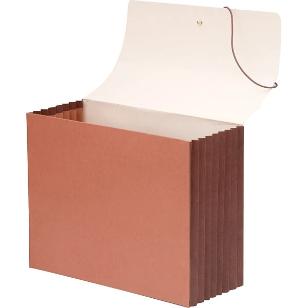 Smead TUFF Expanding Wallet, Flap & Cord Closure, Letter Size, Redrope (71165) 3 Smead TUFF Expanding Wallet, Flap & Cord Closure, Letter Size, Redrope (71165)