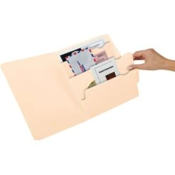 Pendaflex® Divide It Up® 4-Tab File Folder, Letter Size, Manila, 24/Pack (10770) -Esseltela Shop s0381252 s7