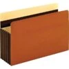 Globe-Weis Reinforced File Pocket, 7" Expansion, Legal Size, Redrope, 5/Box (GLW15446HD) -Esseltela Shop s0505798 s7