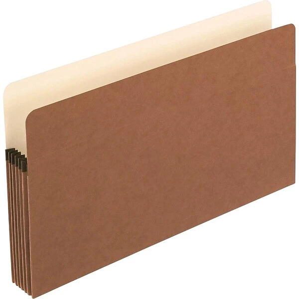 Esselte Globe-Weis Reinforced File Pocket, 5 1/4" Expansion, Legal Size, Redrope, 10/Box (ESS1536GOX) 3 Esselte Globe-Weis Reinforced File Pocket, 5 1/4" Expansion, Legal Size, Redrope, 10/Box (ESS1536GOX)