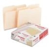 Pendaflex® Letter 1/2 Cut Recycled File Folder W/ 3/4" Expansion, Manila, 100/Pack -Esseltela Shop s0511664 s7