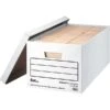 Quill Brand® 35% Recycled Corrugated Medium-Duty File Storage Boxes, Lift-Off Lid, Letter, White, 12/Carton (30824) 1 Quill Brand® 35% Recycled Corrugated Medium-Duty File Storage Boxes, Lift-Off Lid, Letter, White, 12/Carton (30824) -Esseltela Shop s0817330 s7