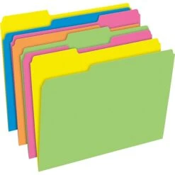 Pendaflex Glow Twisted 3-Tab File Folder, Letter Size, Multicolor, 12/Pack (40526) 13 Pendaflex Glow Twisted 3-Tab File Folder, Letter Size, Multicolor, 12/Pack (40526) -Esseltela Shop s0855262 s7