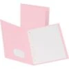 Oxford 2 Pocket Folders With Fasteners, Pink, 25/Box (57768EE) -Esseltela Shop s0867149 s7