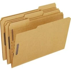 Pendaflex Recycled Classification Folder, Legal Size, Kraft, 50/Box (FK312)
