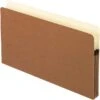 Pendaflex 30% Recycled Reinforced File Pocket, 3 1/2" Expansion, Legal Size, Brown, 25/Box (1526EOX) -Esseltela Shop s0867625 s7