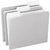 Pendaflex Two-Tone File Folder, 3 Tab, Letter Size, Gray, 100/Box (PFX 152 1/3 GRA) -Esseltela Shop s0867638 s7