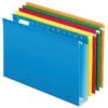 Pendaflex Reinforced Recycled Hanging File Folder, 2" Expansion, 5-Tab Tab, Legal Size, Assorted Colors, 25/Box -Esseltela Shop s0867759 s7