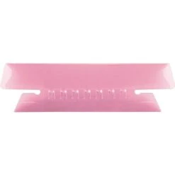 Pendaflex Hanging File Folder Tabs, 1/3 Tab, 3 1/2 Inch, Pink Tab/White Insert, 25/Pack (4312PIN)