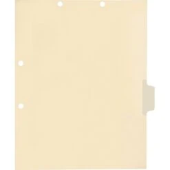 Medical Arts Press® Write-On Side-Tab Chart Dividers, Position 4