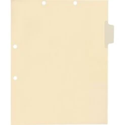 Medical Arts Press® Write-On Side-Tab Chart Dividers, Position 2
