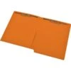 Medical Arts Press® 11 Pt. Colored End-Tab Pocket Folders; 2 Fasteners, Orange, 50/Box -Esseltela Shop s0953827 s7