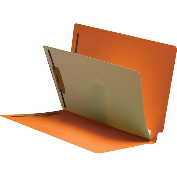 Medical Arts Press® Economy Mylar-Spine Classification Folders; 11 Pt, Orange, 40/Box 3 Medical Arts Press® Economy Mylar-Spine Classification Folders; 11 Pt, Orange, 40/Box