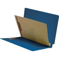 Medical Arts Press® Economy Mylar-Spine Classification Folders; 14 Pt, Blue, 40/Box