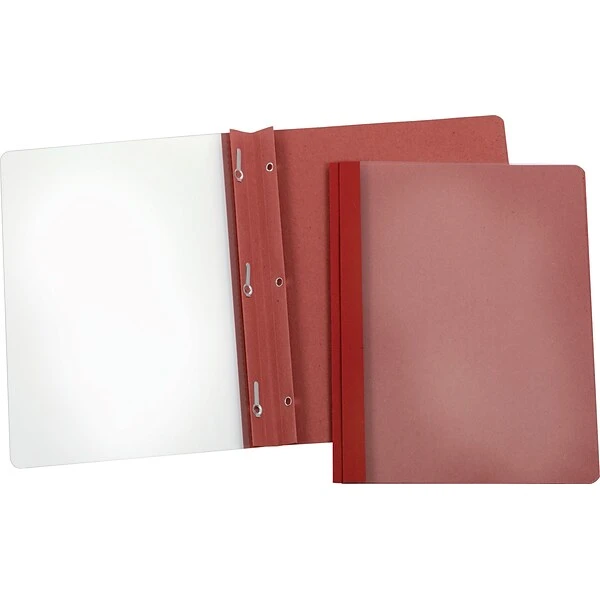 Esselte® 3-Prong Report Covers, Red, 25/Box (57871) 4 Esselte® 3-Prong Report Covers, Red, 25/Box (57871) - Image 2