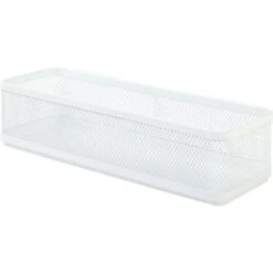 Quill Brand® Storage Box, Hanging White Mesh (2030228) -Esseltela Shop s1009679 s7