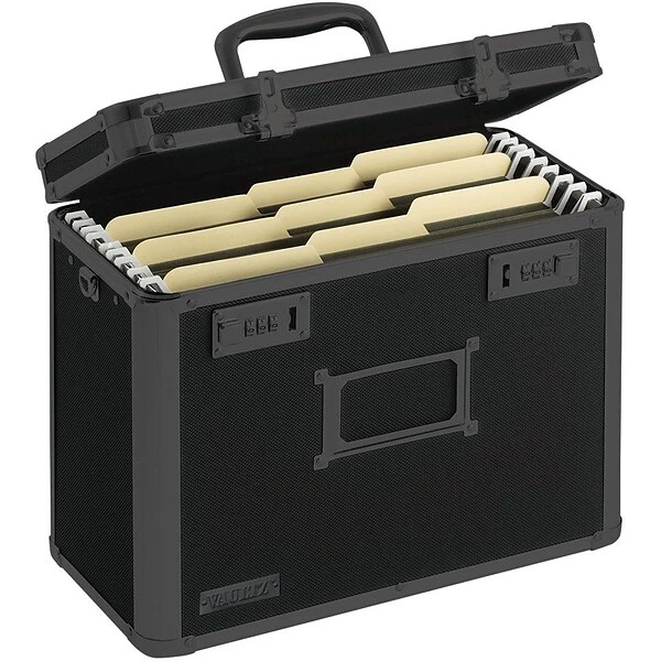 Vaultz Locking Personal File Tote, Letter Size, Tactical Black (VZ00310) 3 Vaultz Locking Personal File Tote, Letter Size, Tactical Black (VZ00310)