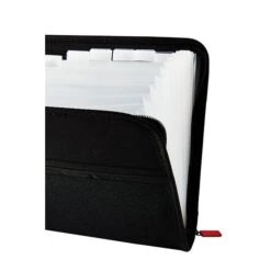 TRU RED™ Accordion File, 13-Pocket, Letter Size, Black (TR51817)