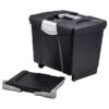 Storex File Box With Pull-Out Tray, Letter Size, Black (61523E02C) -Esseltela Shop s1149304 s7