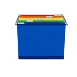 TRU RED™ Premium Hanging File Folders, 5-Tab, Legal Size, Assorted Colors, 20/Pack (TR45541)