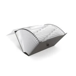 TRU RED™ Plastic Accordion File, 26-Pocket, Legal Size, Black (TR45531)