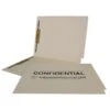 Medical Arts Press Confidential End-Tab Folders; 14 Point, 2 Fasteners, 50/Box (52319) -Esseltela Shop s1185584 s7