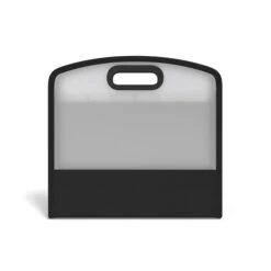 TRU RED™ Moisture Resistant Plastic Accordion File, 7-Pocket, Letter Size, Black (TR51814)