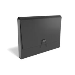 TRU RED™ Moisture Resistant Reinforced Plastic Accordion File, 7-Pocket, Letter Size, Black (TR51834)