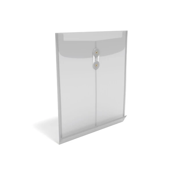 TRU RED™ Expanding Wallet, Button & String Closure, Letter Size, Clear, 5/Pack (34529) 2 TRU RED™ Expanding Wallet, Button & String Closure, Letter Size, Clear, 5/Pack (34529)