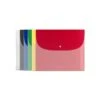 TRU RED™ Plastic Filing Envelope With Snap Closure, Coupon Size, Assorted Colors (TR51797) -Esseltela Shop s1187266 s7