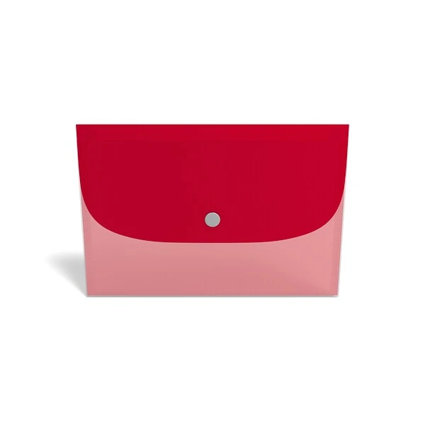 TRU RED™ Plastic Filing Envelope With Snap Closure, Letter Size, Assorted Colors (TR51798) 4 TRU RED™ Plastic Filing Envelope With Snap Closure, Letter Size, Assorted Colors (TR51798) - Image 2